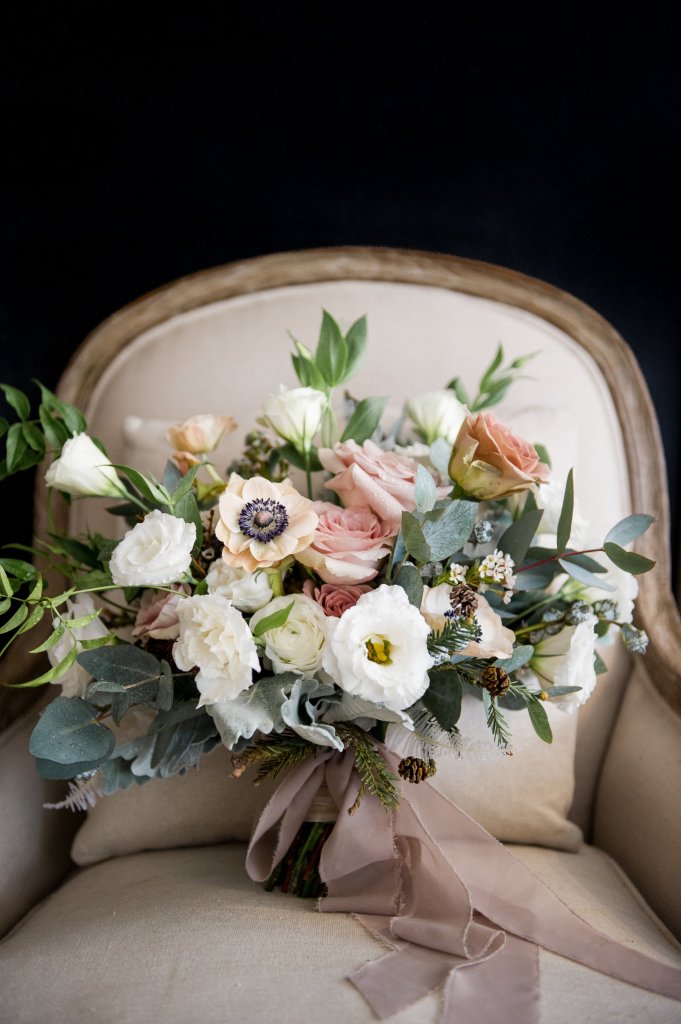 romantic wedding bouquet