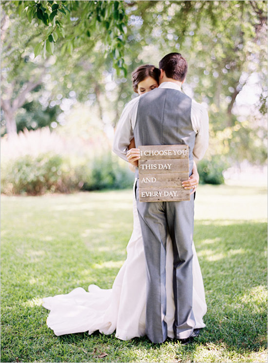 wedding sign