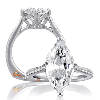 marquise cut engagement ring