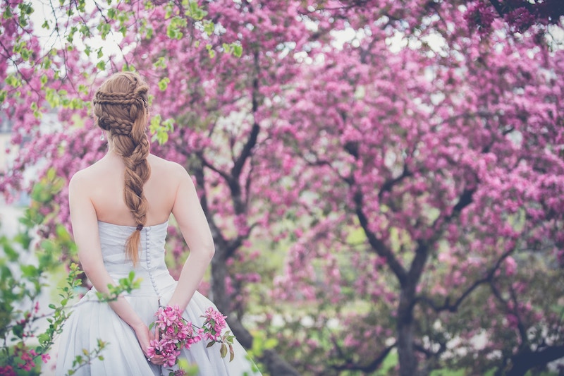 wedding hair