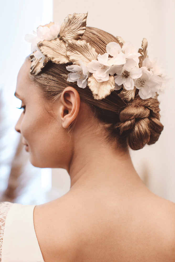 Braided wedding updo Braided wedding updo