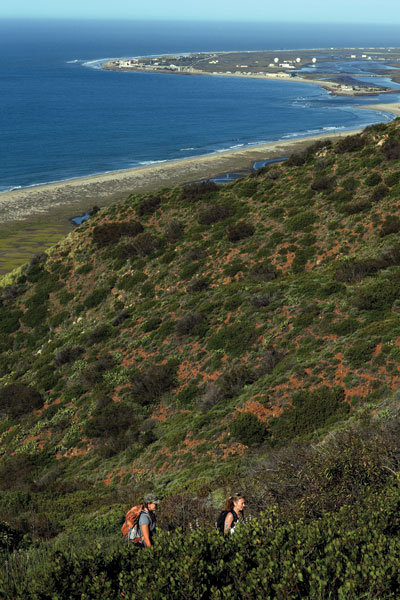 people hiking at the ranch at live oak