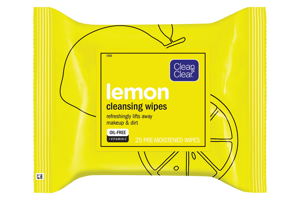 Clean and Clear Lemon Cleansing Wipes