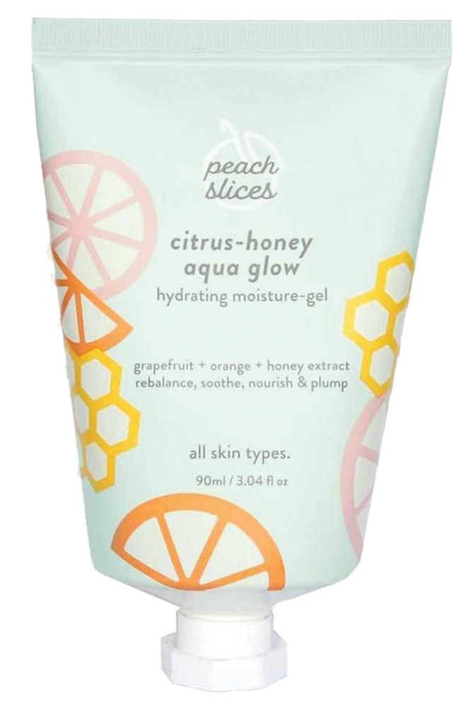Peach Slices Citrus-Honey Aqua Glow Hydrating Moisture-Gel