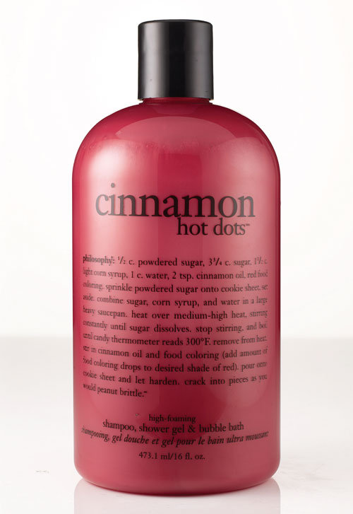 cinnamon hot dots by philosophy