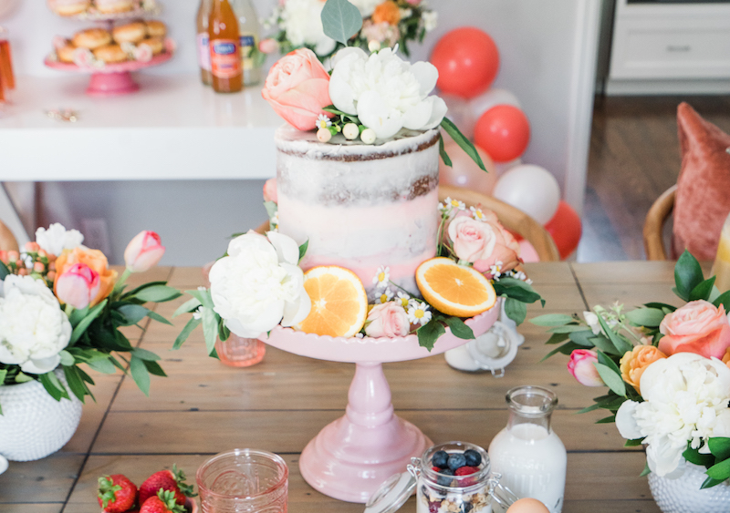 Dolci fatti in casa per il fai da te Bridal Shower