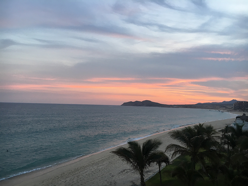 Sunset in Cabo San Lucas Mexico