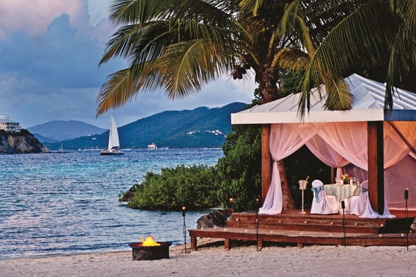 ritz carlton caribbean destination wedding