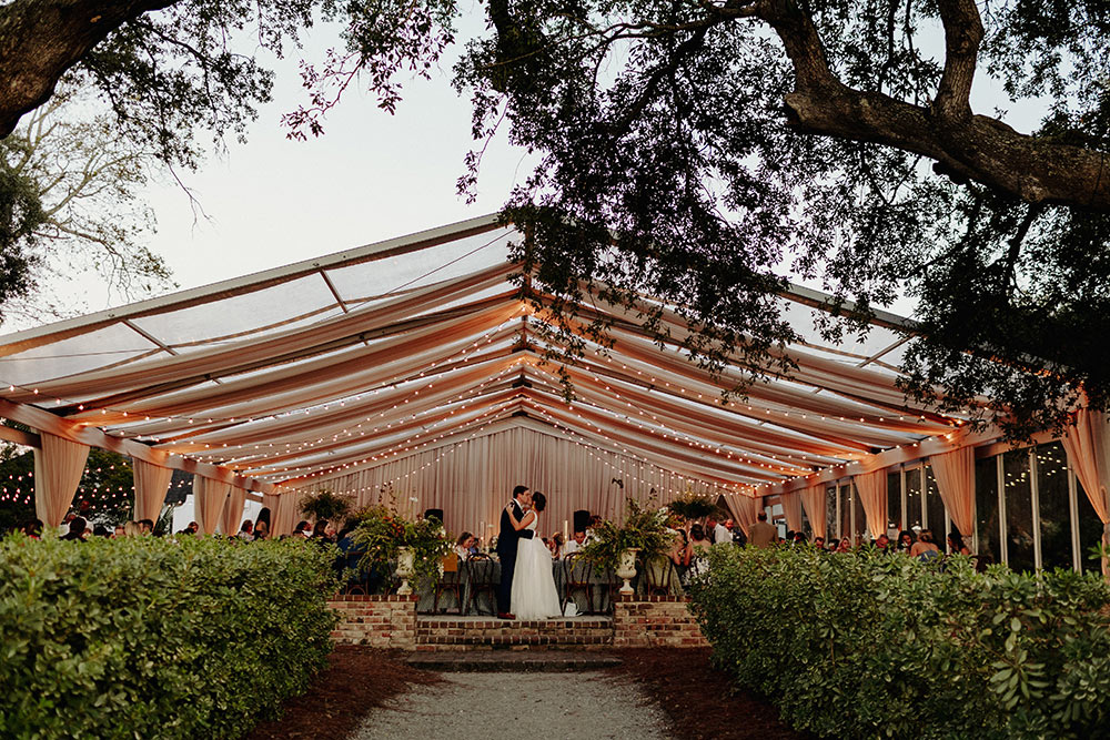 charleston outdoor wedding