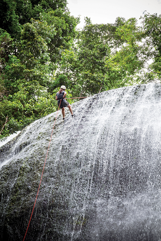 mountaintop trek wedding st lucia