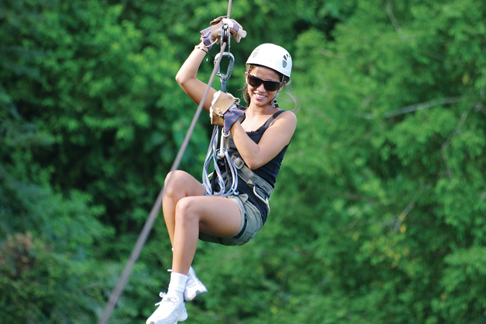 ziplining in costa rica