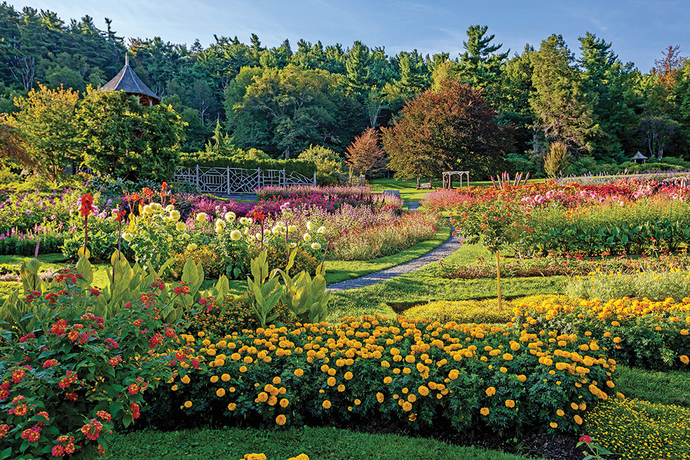 Mohonk Mountain House garden