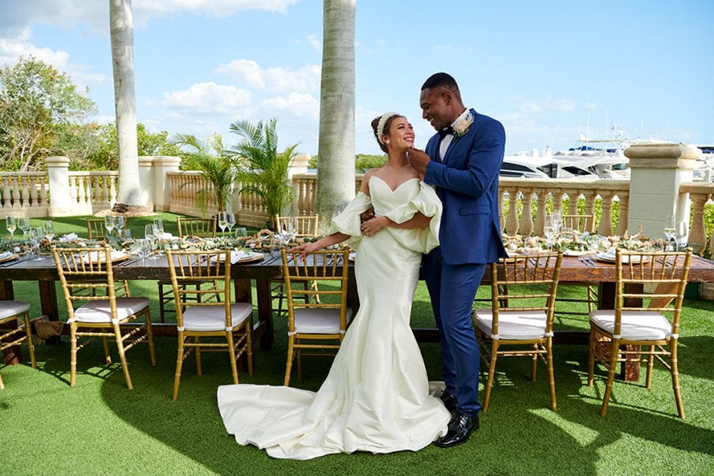 bride and groom