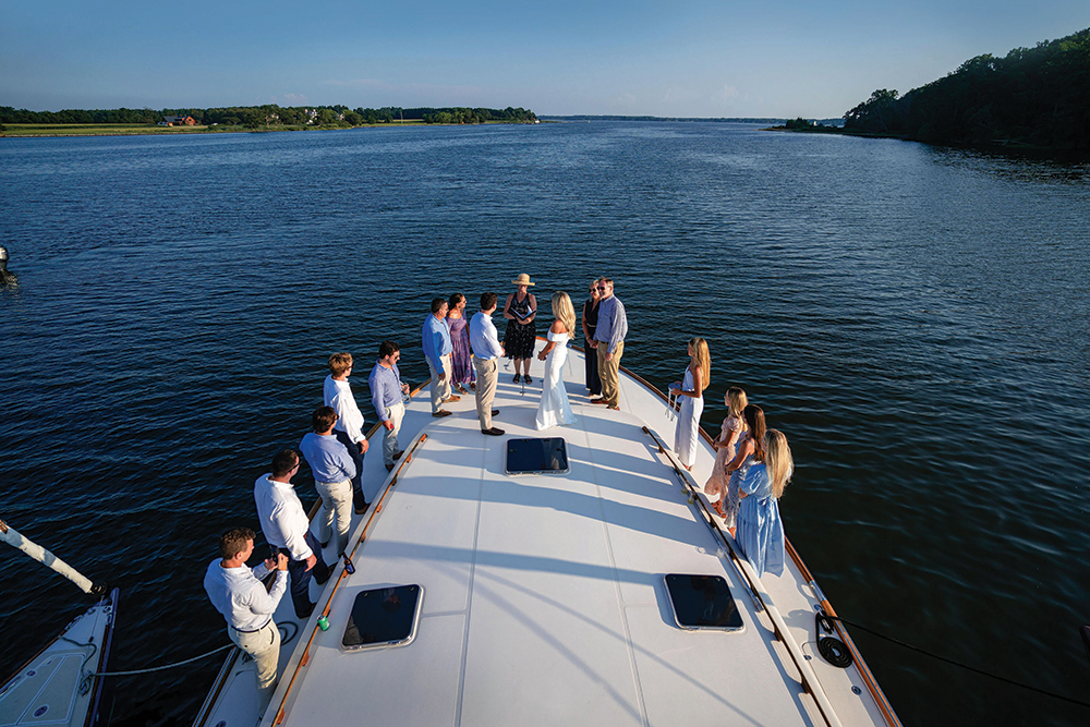 maryland boat wedding