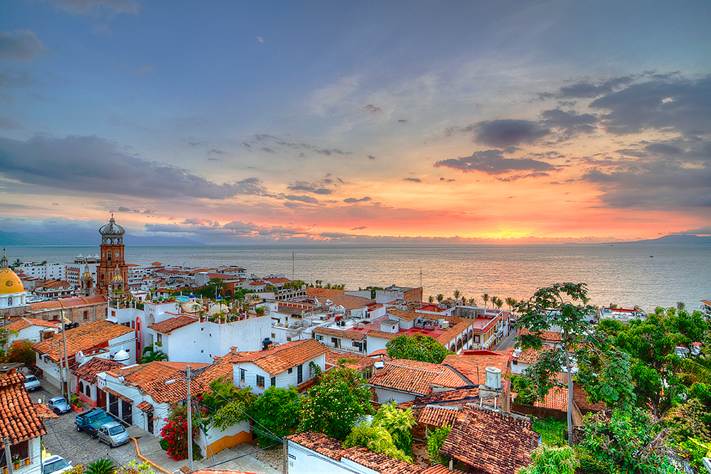 puerto vallarta sunset