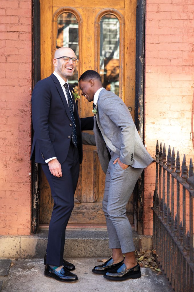 brooklyn wedding couple