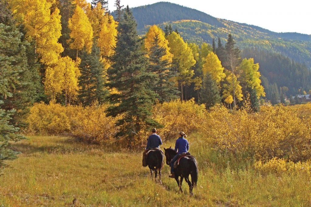 dunton hot springs horseback riding