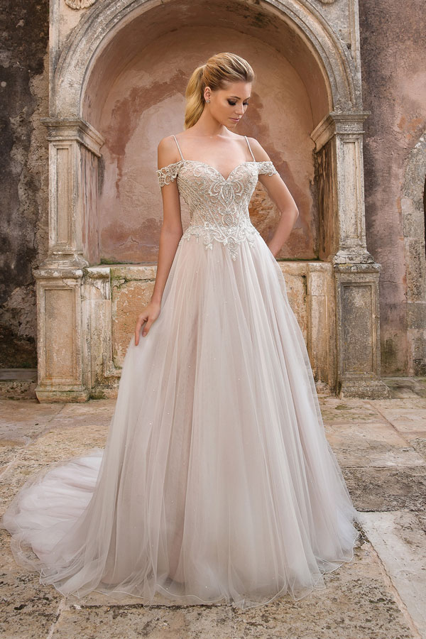 Blush Wedding Gown