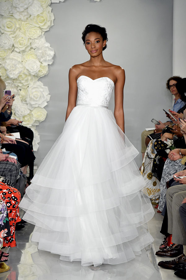 Tiered Wedding Gown