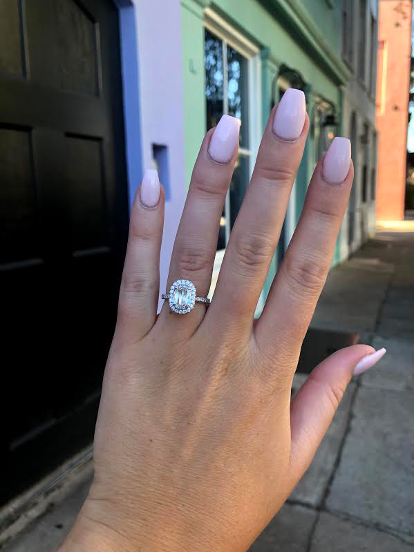 Christopher Designs engagement ring