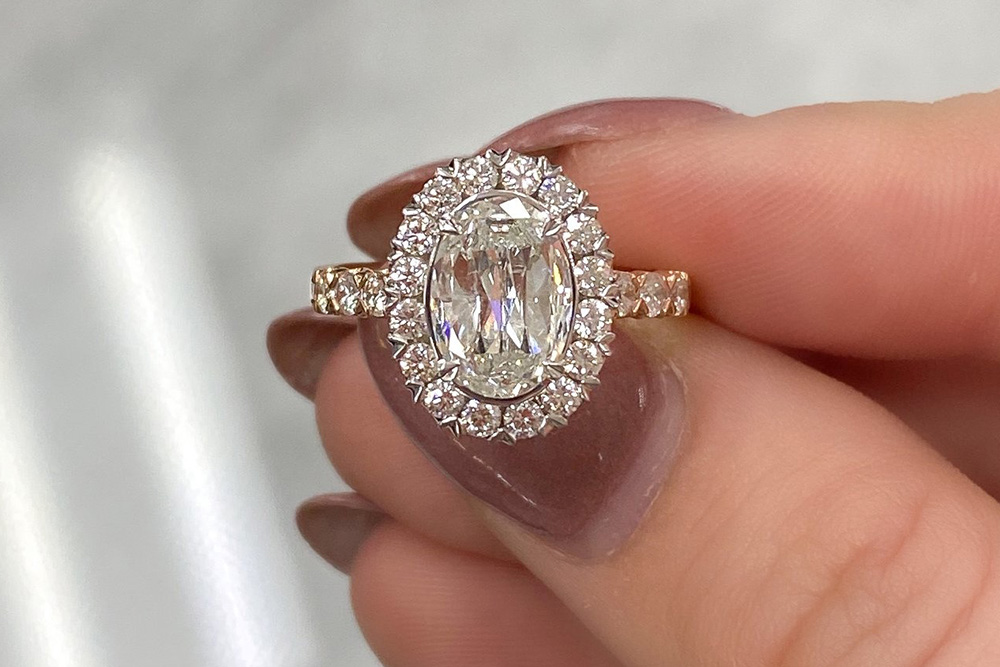 Christopher Designs engagement ring