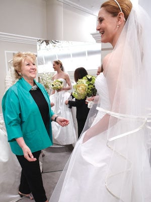 bride at kleinfeld