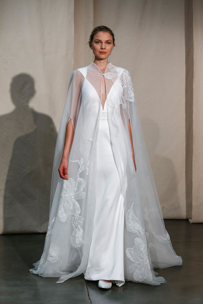Wedding Gown with Cape