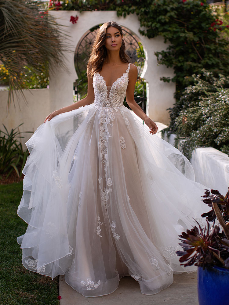 Tulle Wedding Gown