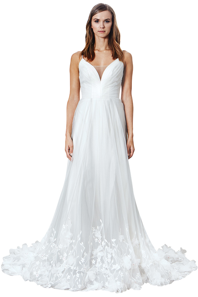 kelly faetanini wedding gown