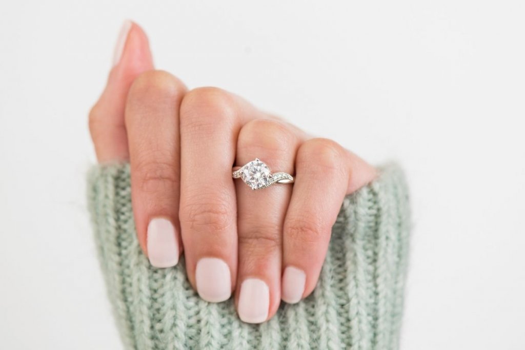 clean origin engagement ring