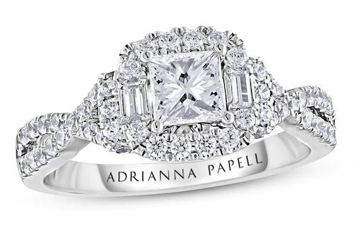 adrianna papell engagement ring