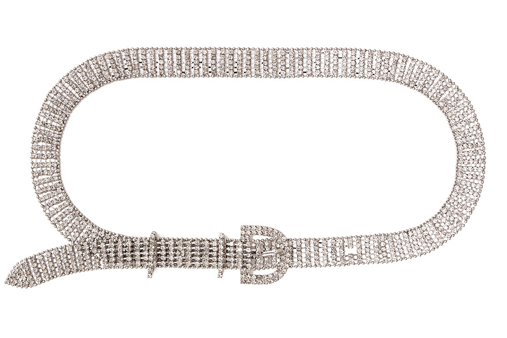 Crystal rhinestone belt