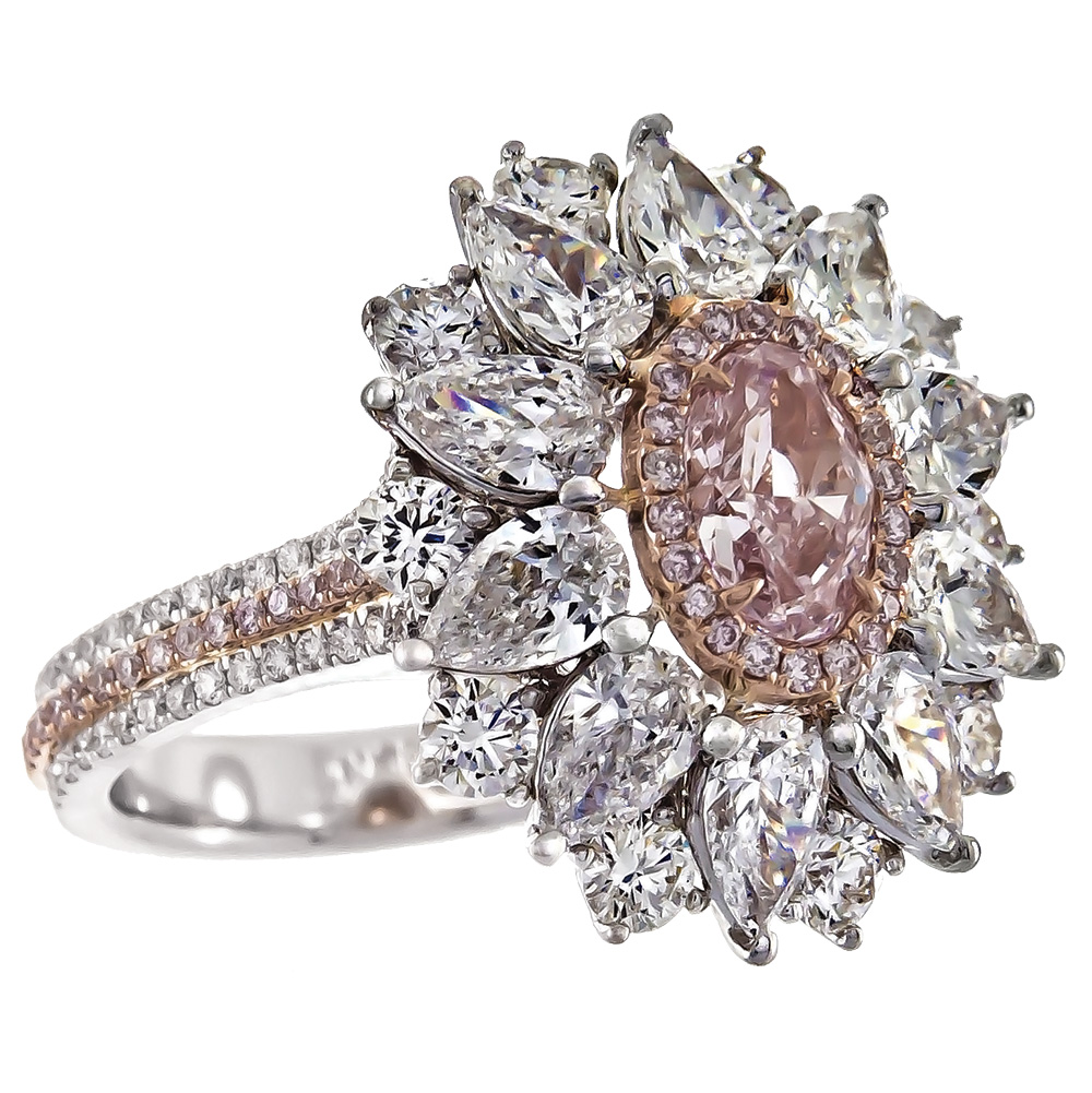 Floral Inspired Engagement Ring Cirari