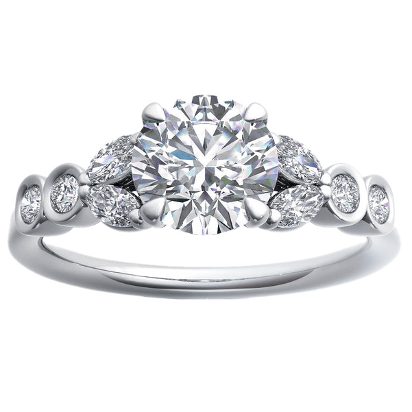 Floral Engagement Ring Ritani