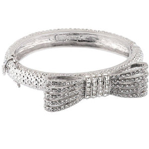 nolan miller crystal bow bracelet