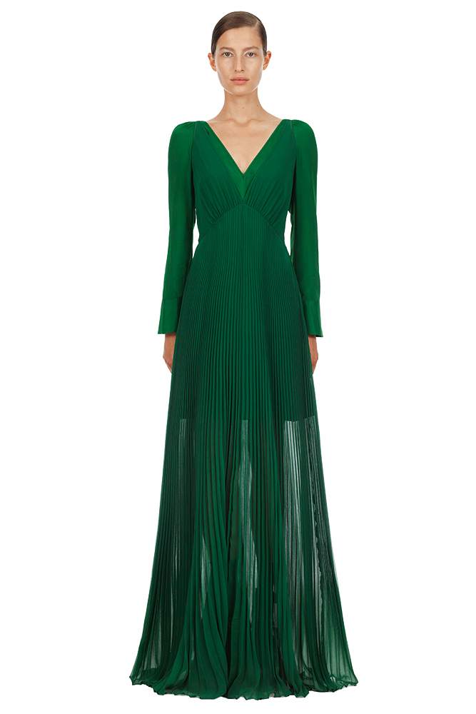 hunter green dress for wedding