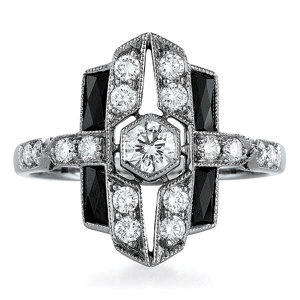 kwiat black onyx ring