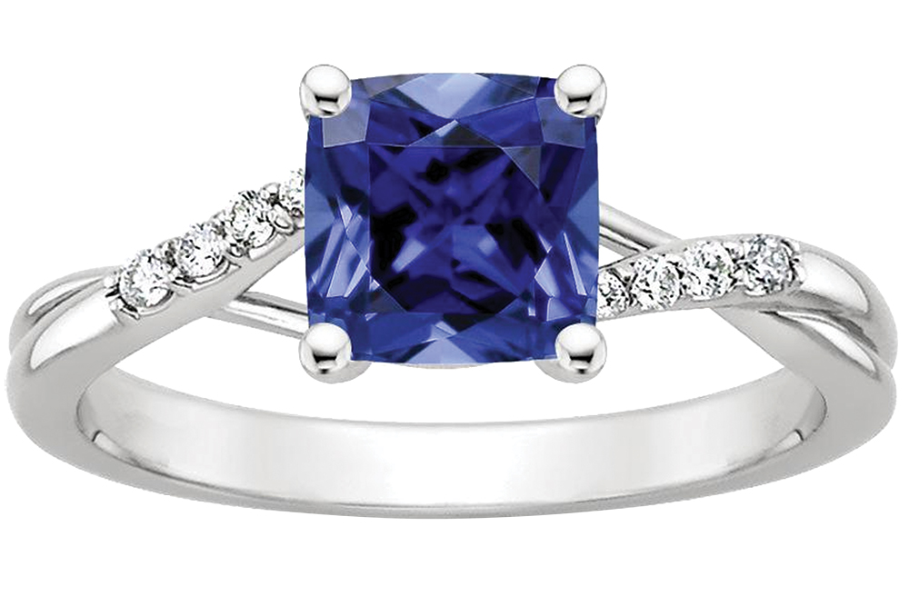 Brilliant Earth sapphire engagement ring