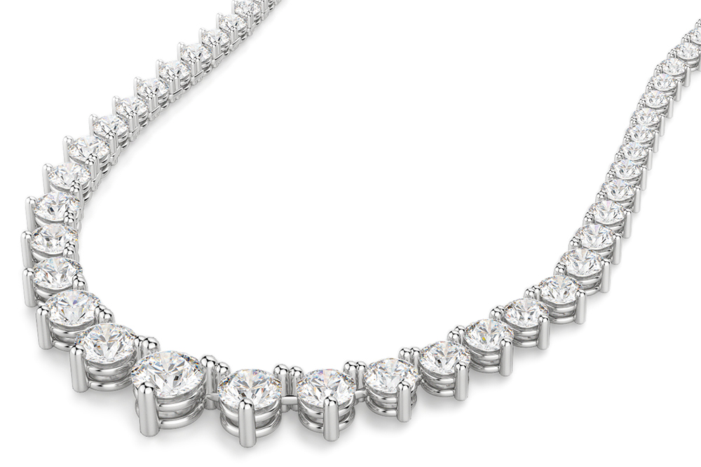 diamond nexus white diamond necklace