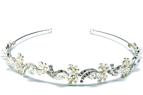 tejani pearl and crystal headband