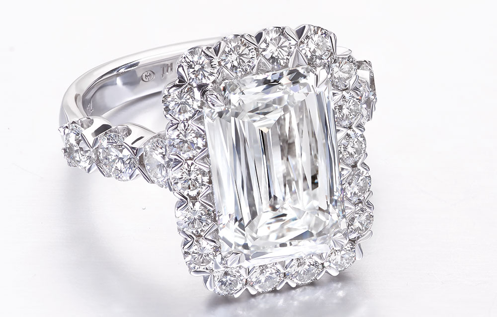 Emerald Cut Engagement Ring