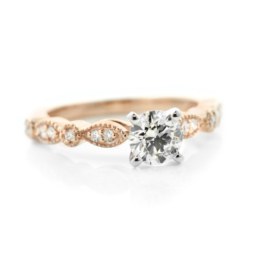 9 Gorgeous Lab Grown Diamond and Diamond Alternative Engagement