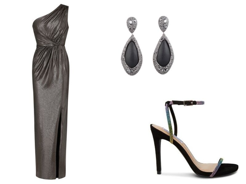 What to wear to a black tie fall wedding