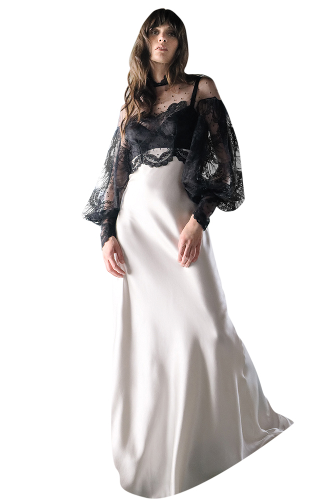 Clark Detachable Cape by Sottero and Midgley – Bridal Closet