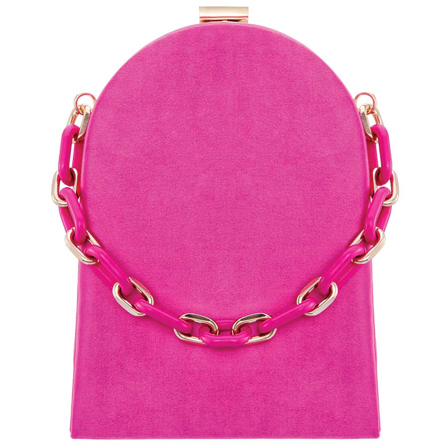 Pink handbag by Nina Shoes