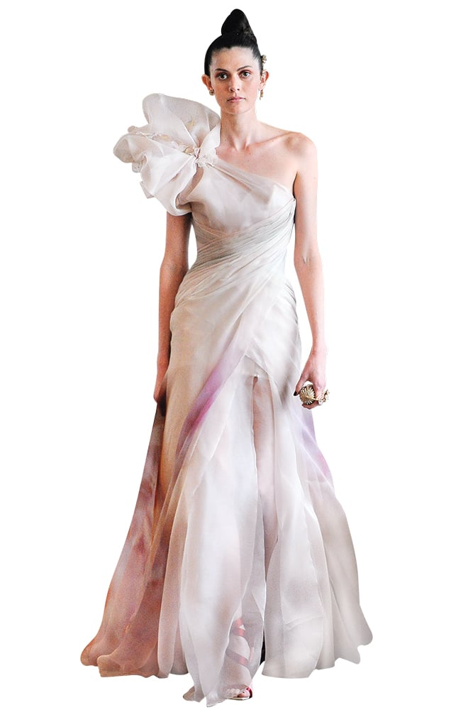 Ines Di Santo wedding gown