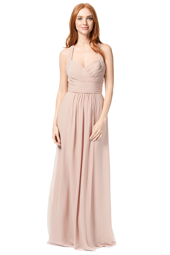 bari jay neutral bridesmaid dress