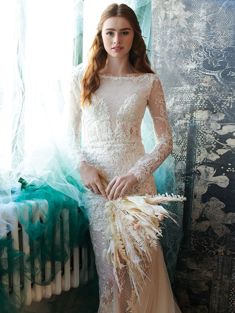 ethereal wedding dress