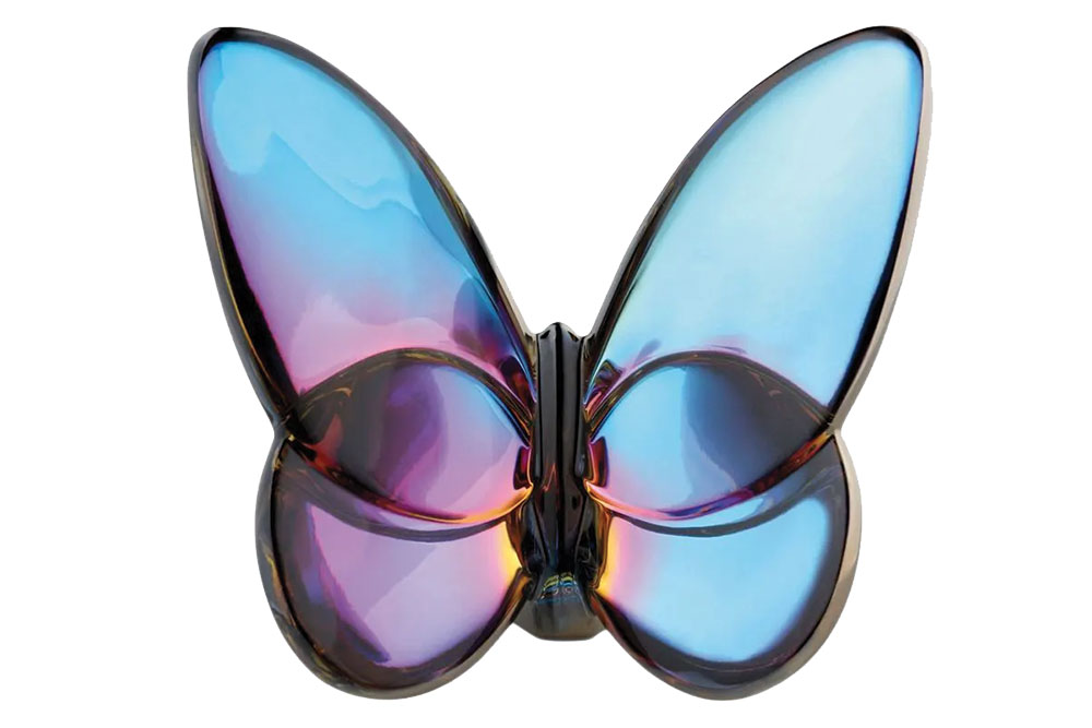 lucky crystal butterfly by baccarat