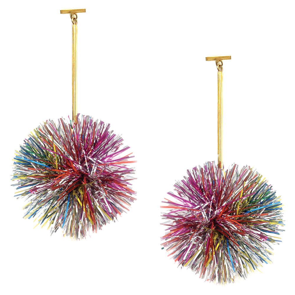 Tinsel Earrings by Tuleste